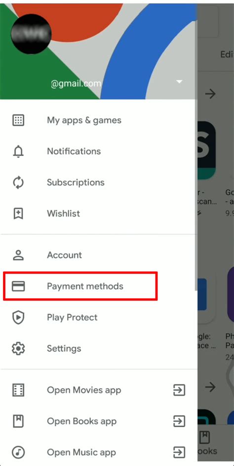 How to Remove a Payment Method in Google Play .